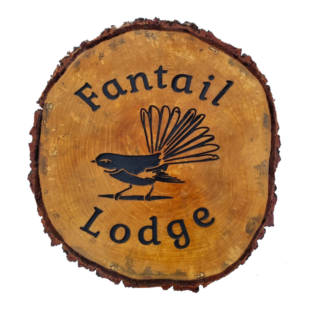 Macrocarpa 'Fantail Lodge' Sign image 0